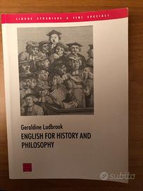 English for history and philosophy