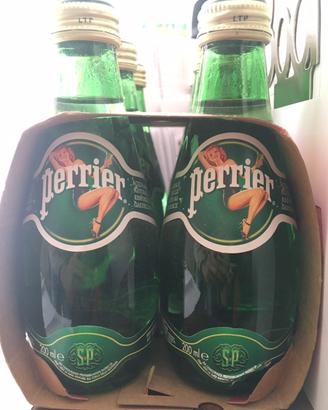 Bottigliette Perrier da collezione