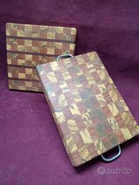 taglieri in legno cesellati
