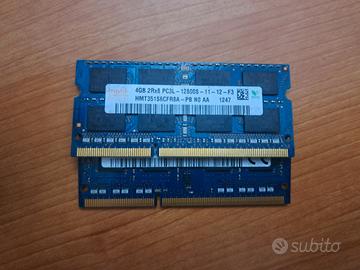 8 GB RAM LAPTOP (Sodimm 2x4)