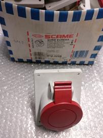 Presa da Incasso Scame 400V 32A 4 Poli 412.3266