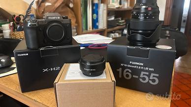 fuji xh2 + fujinon 16 55 f 2.8 LM WR