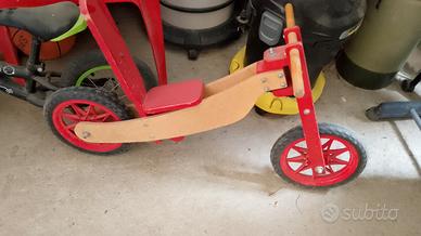 bicicletta senza pedali per bambini 