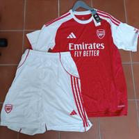 Home kit arsenal 25 26 divisa completo maglia