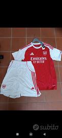 Home kit arsenal 25 26 divisa completo maglia
