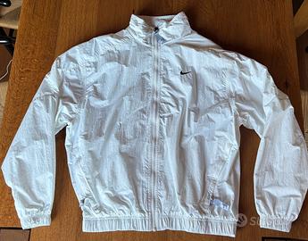 Giacca Nike over color bianco