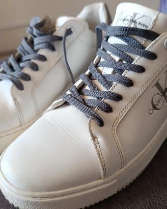 Calvin Klein Jeans Chunky Cupsol Bianco/grigio 41