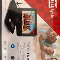 Tv portatile e dvd player 9 pollici nuovo