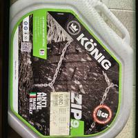 Catene neve Konig Zip 9, come nuove mai usate