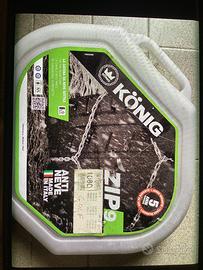 Catene neve Konig Zip 9, come nuove mai usate