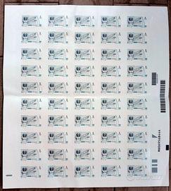 N.30 Francobolli gruppo A 3,00 Euro