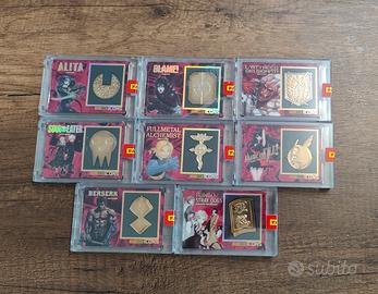 Panini Planet Manga Black gold icons set completo 