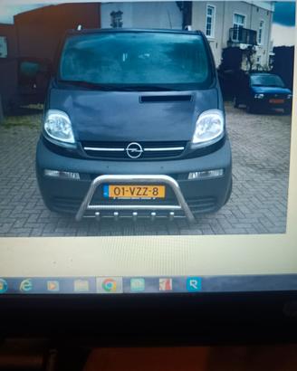 bull bar x opel Vivaro Renault trafic Nissan prima