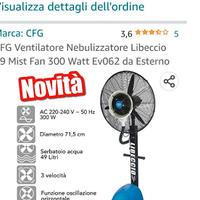 ventilatore rinfrescante