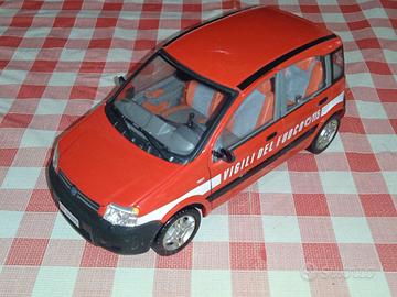 Motorama cararama Fiat Panda vigili del fuoco 1:24