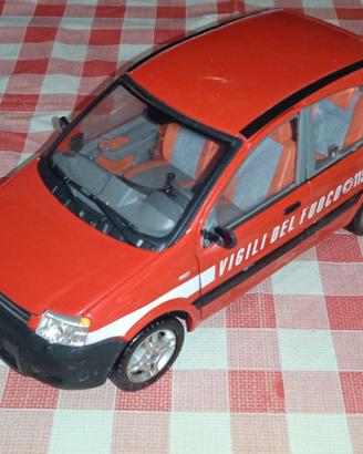 Motorama cararama Fiat Panda vigili del fuoco 1:24