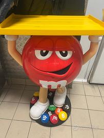 Statua M&M's originale da negozio con vassoio