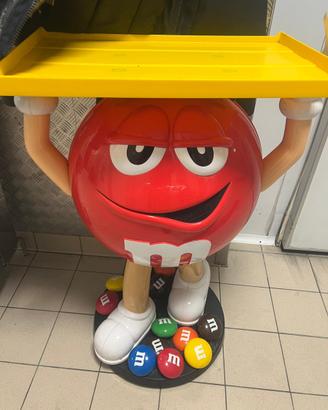 Statua M&M's originale da negozio con vassoio