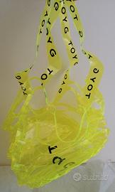 Borsa mare gialla PVC lavabile