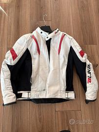 Giacca da moto uomo in pelle