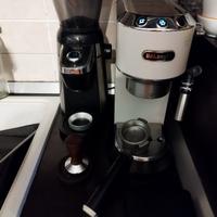 de longhi dedica style + macina caffè gaggia MD 15