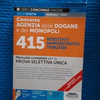 Concorso Agenzia Dogane e Monopoli manuale 2025