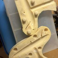 Stampo in gomma per artificiali pesca