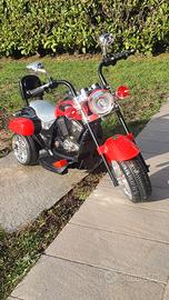 Moto elettrica per bambini fino a 30kg. 