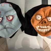 Maschera di Halloween in silicone