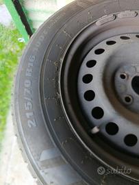 Gomme e cerchi in ferro kia sportage