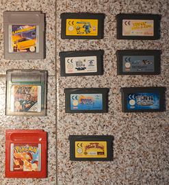 Lotto 10 giochi Nintendo Game Boy