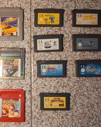 Lotto 10 giochi Nintendo Game Boy