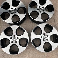 Cerchi in lega Volkswagen golf 5 6 gti da 18”