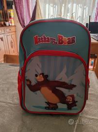 zaino  Masha e orso