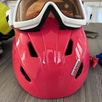 casco bambina mistral con maschera