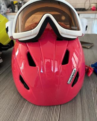 casco bambina mistral con maschera