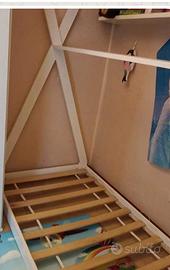 Letto montessoriano bianco