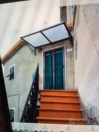 tettoia in ferro battuto usata poco metri 2x1