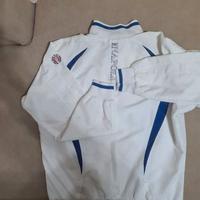 felpa  Macron Napoli Vintage bianca