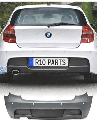 PARAURTI POSTERIORE BMW E81 E87 04-11 LOOK M PDC