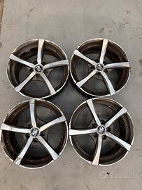 4 cerchi usati 17 pollici MSW per VW Golf 5 6 7 8 