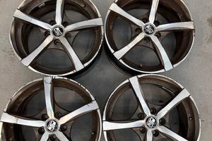 4 cerchi usati 17 pollici MSW per VW Golf 5 6 7 8 