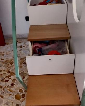 ponte letto tre posti