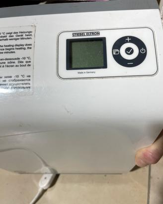 Stufa elettrica 2000w con display