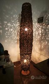 Lampada etnica importata da Bali