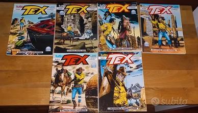 Tutto Tex Anno 2021-2022 n°604-607-608-609-610-611