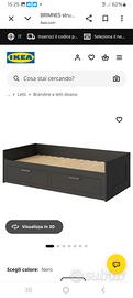 Divano Letto matrimoniale IKEA BRIMNES 80x200