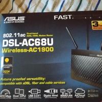 Modem dsl-ac68u wireless-ac1900