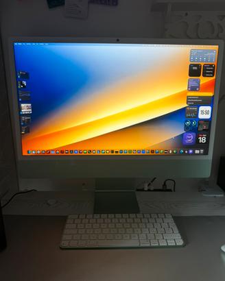 Apple Imac 24” verde 16 GB SSD 256 GB