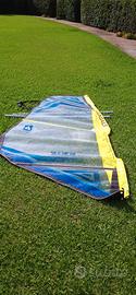 rig completo con vela 3.6. albero boma e piede 